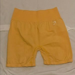 Gymshark Vital Seamless 2.0 Shorts - Yellow Marl